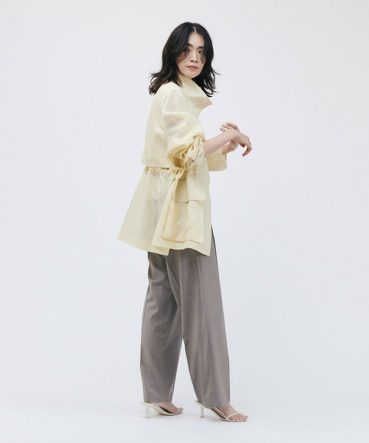 【unbilanc】カッスルブルゾン 詳細画像 ベージュ 12