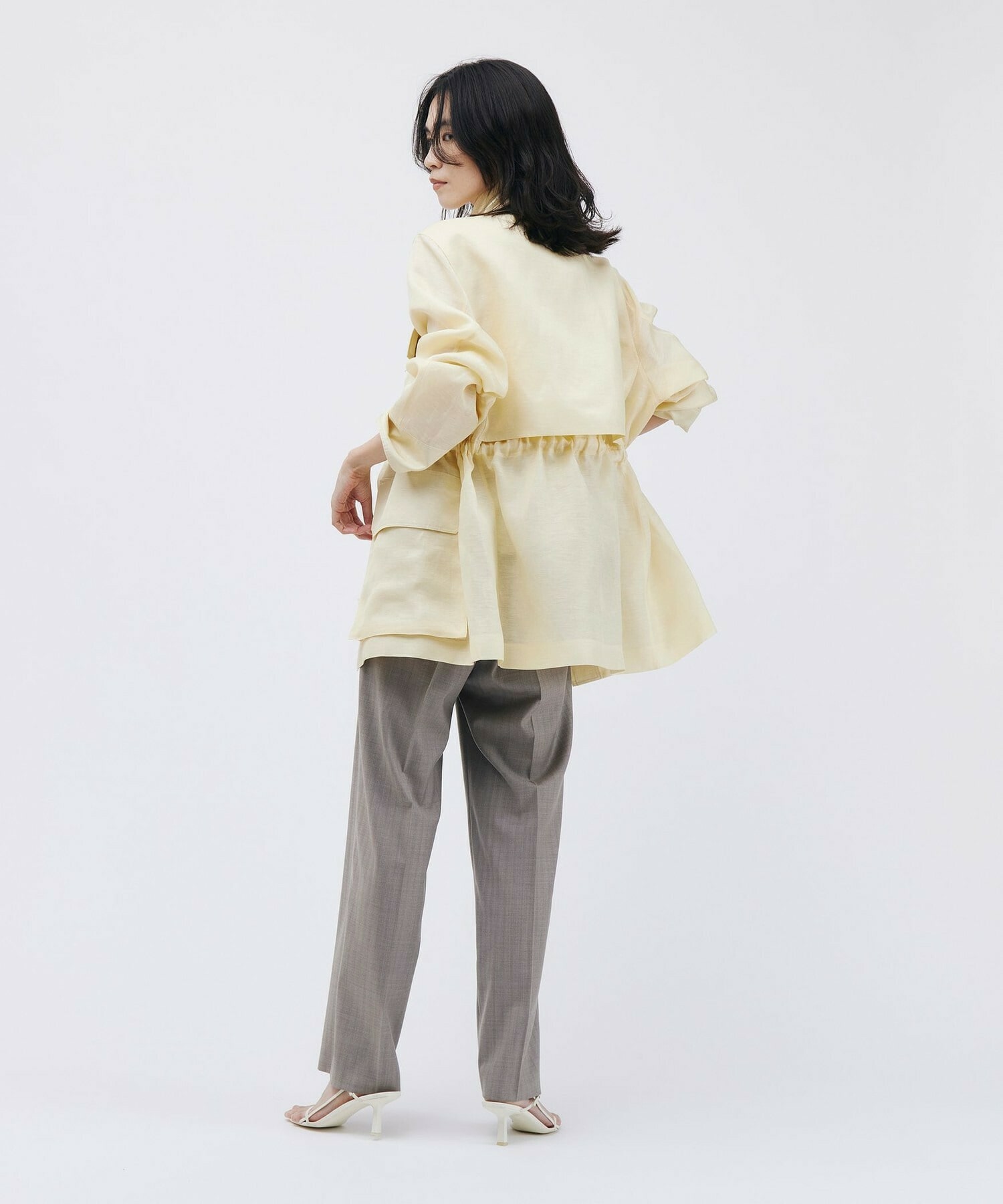 【unbilanc】カッスルブルゾン 詳細画像 ベージュ 13