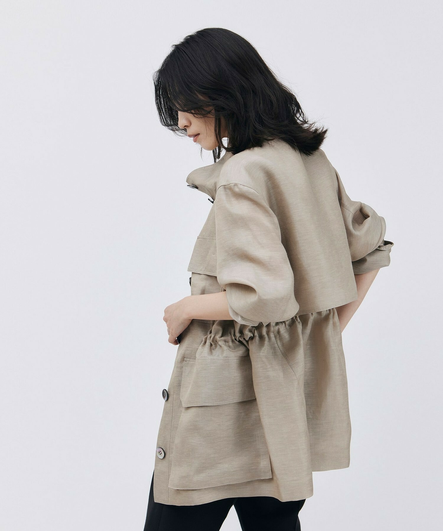 【unbilanc】カッスルブルゾン 詳細画像 ベージュ 15