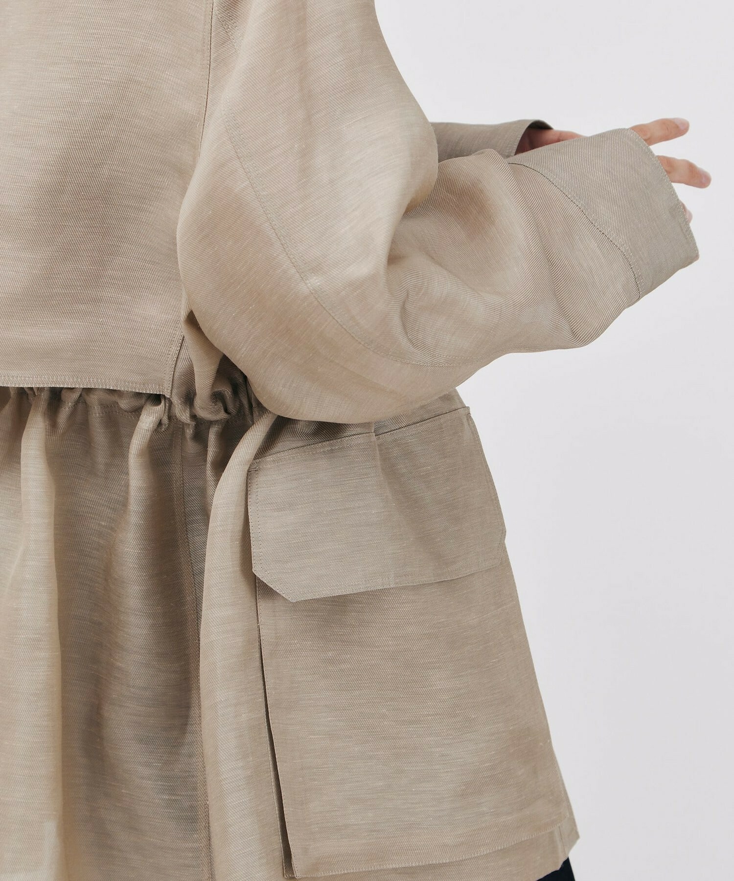 【unbilanc】カッスルブルゾン 詳細画像 ベージュ 23