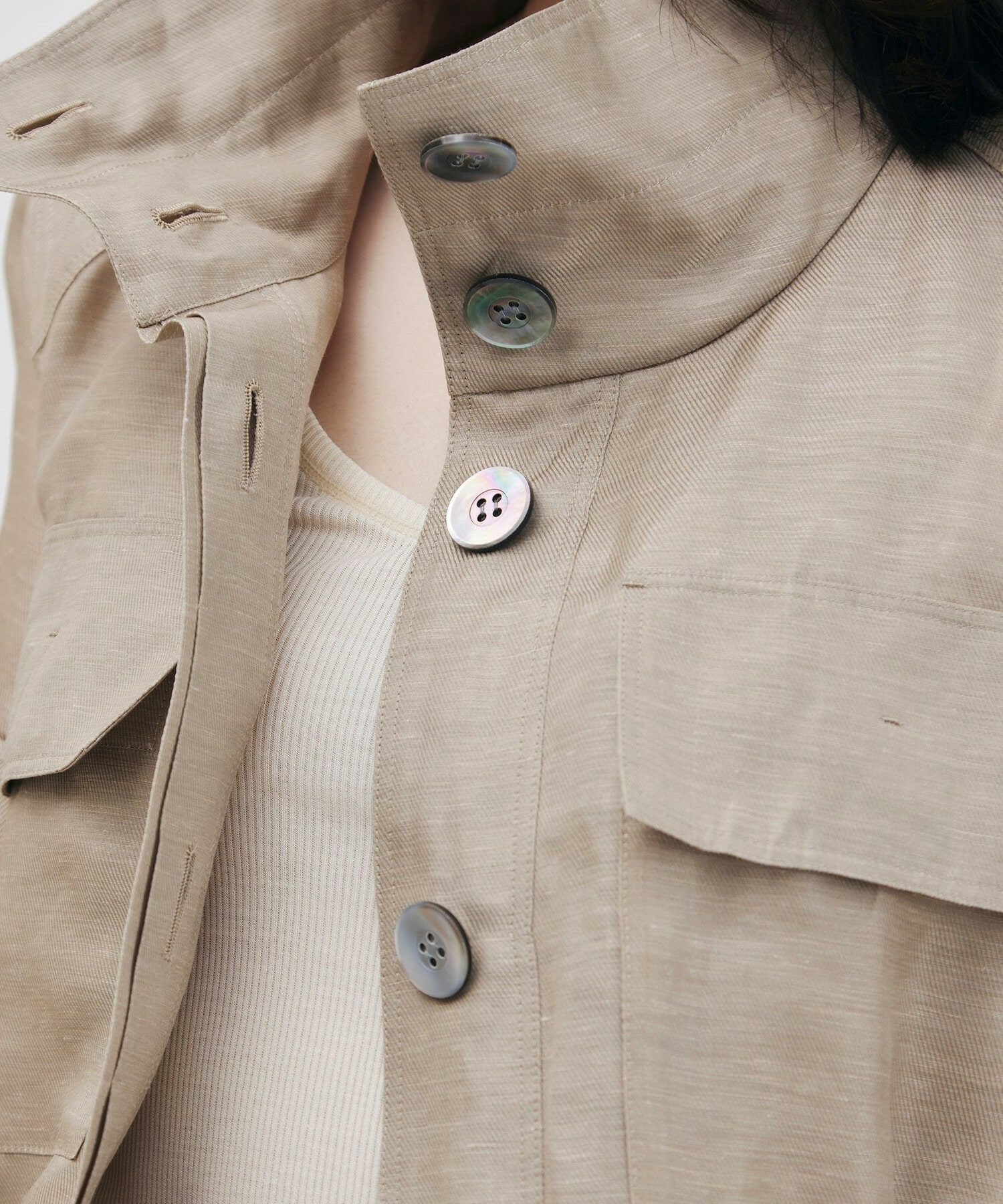 【unbilanc】カッスルブルゾン 詳細画像 ベージュ 24