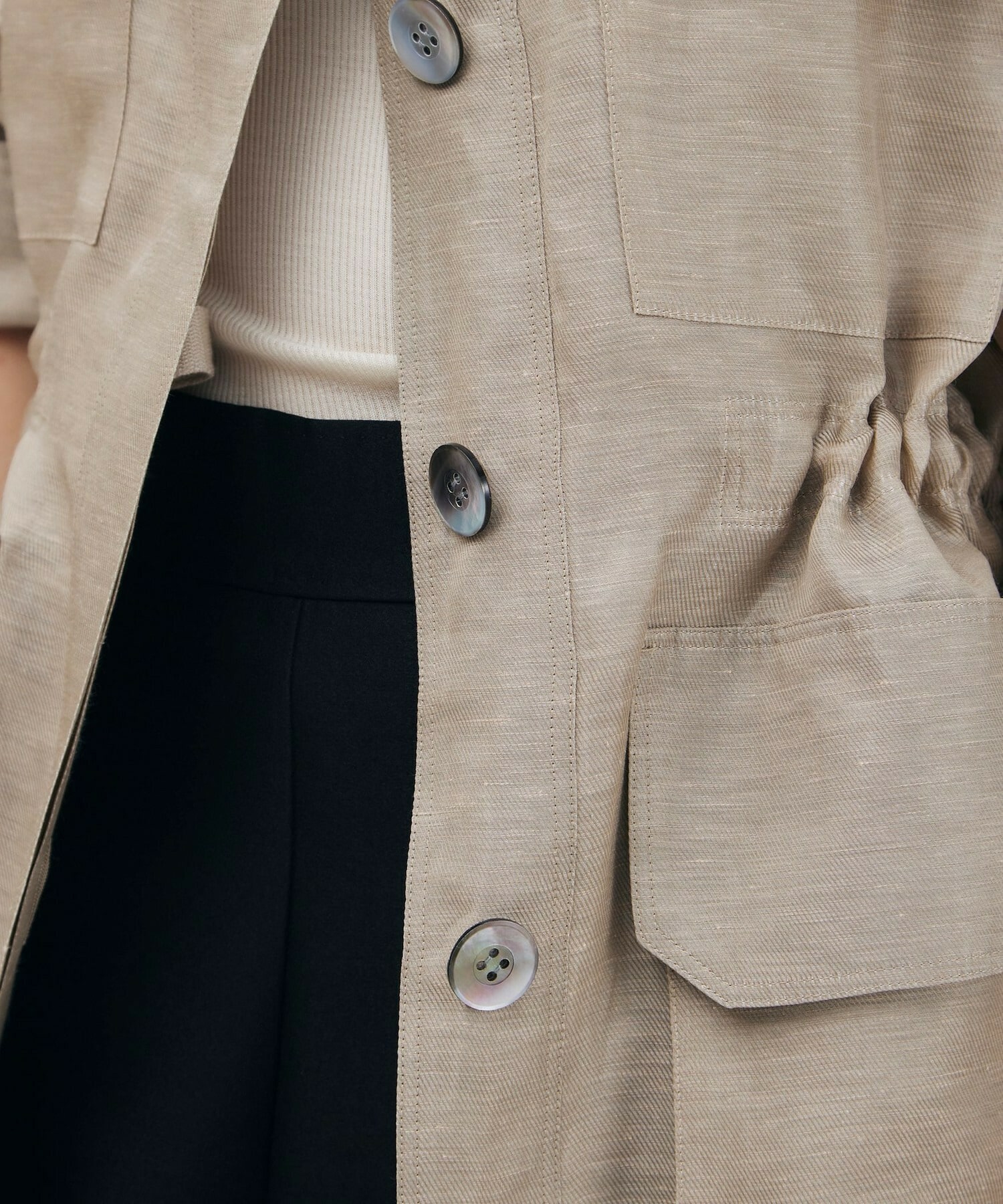 【unbilanc】カッスルブルゾン 詳細画像 ベージュ 25