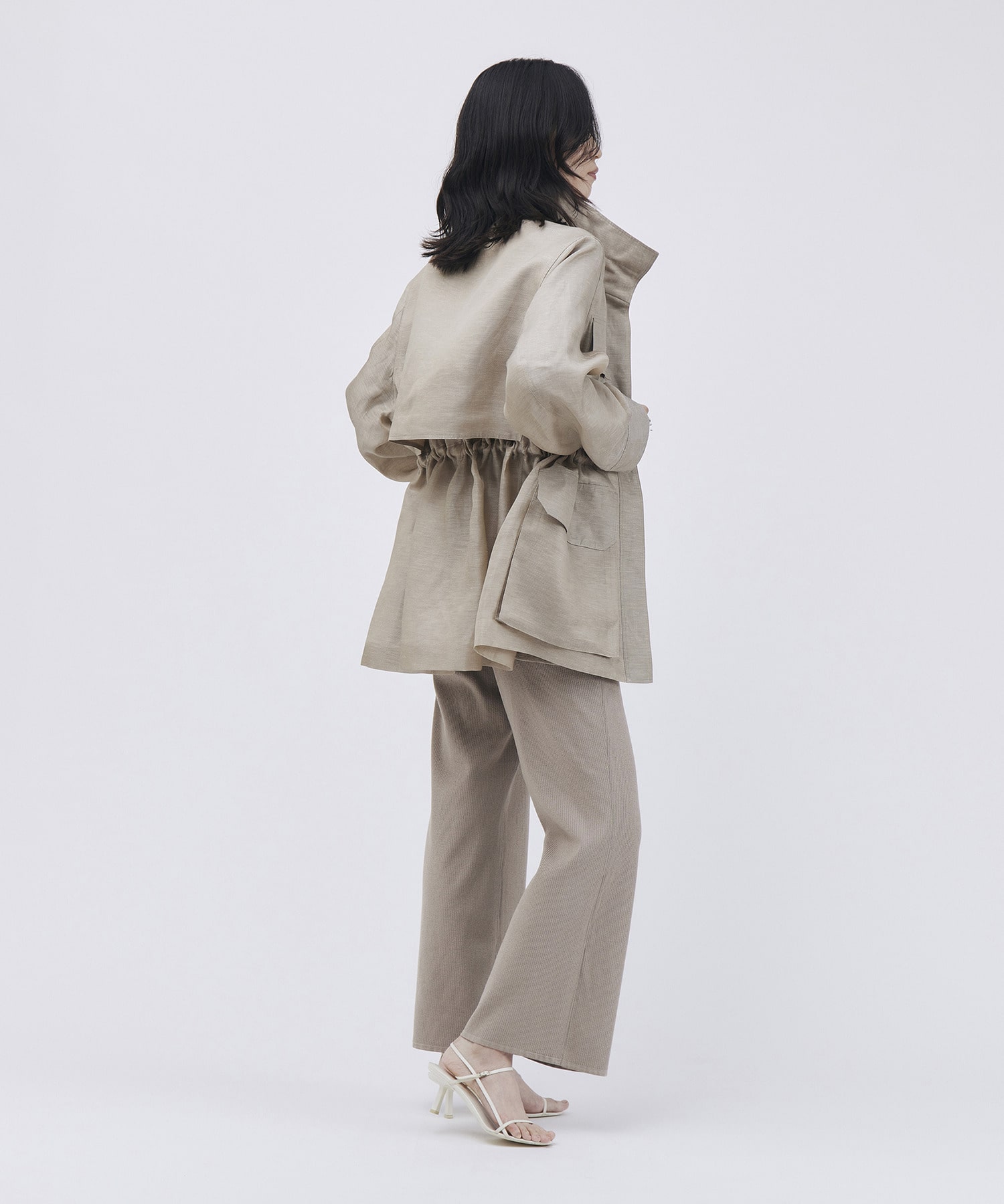 【unbilanc】カッスルブルゾン 詳細画像 ベージュ 32