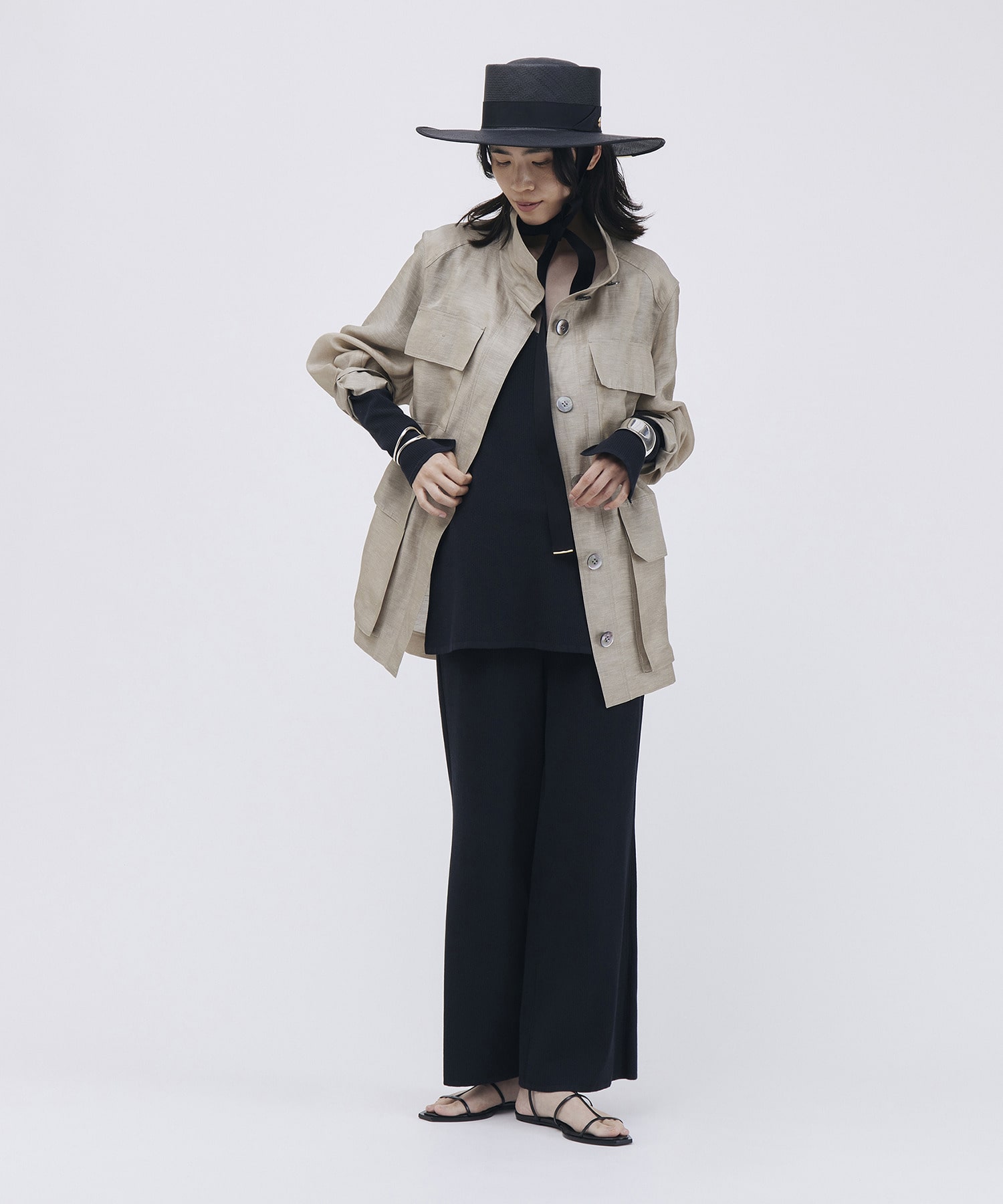 【unbilanc】カッスルブルゾン 詳細画像 ベージュ 33