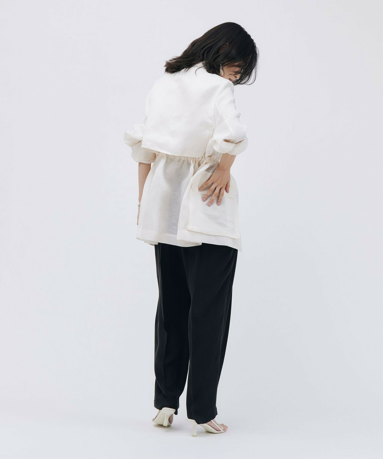 【unbilanc】カッスルブルゾン 詳細画像 ベージュ 7