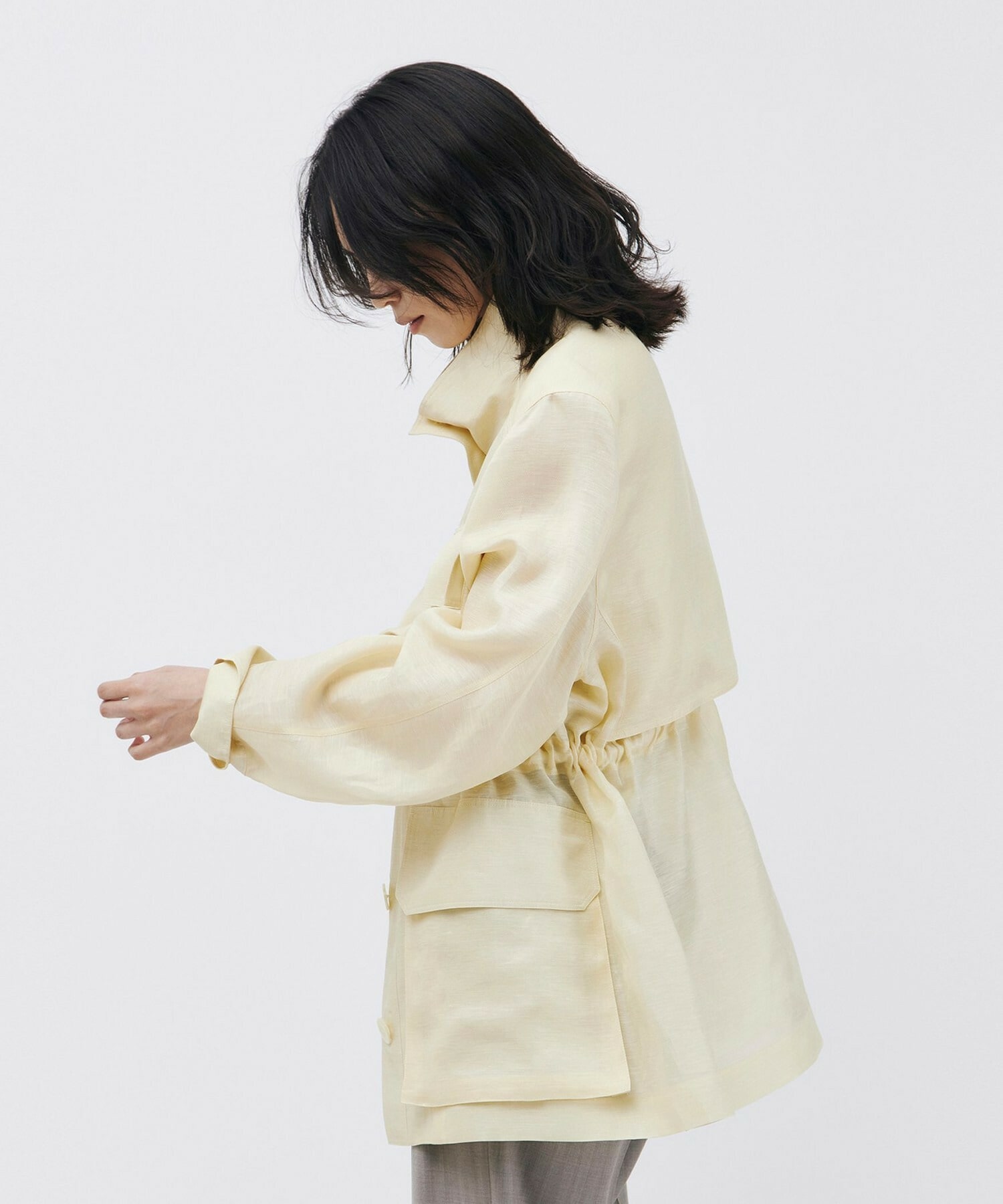 【unbilanc】カッスルブルゾン 詳細画像 ベージュ 9