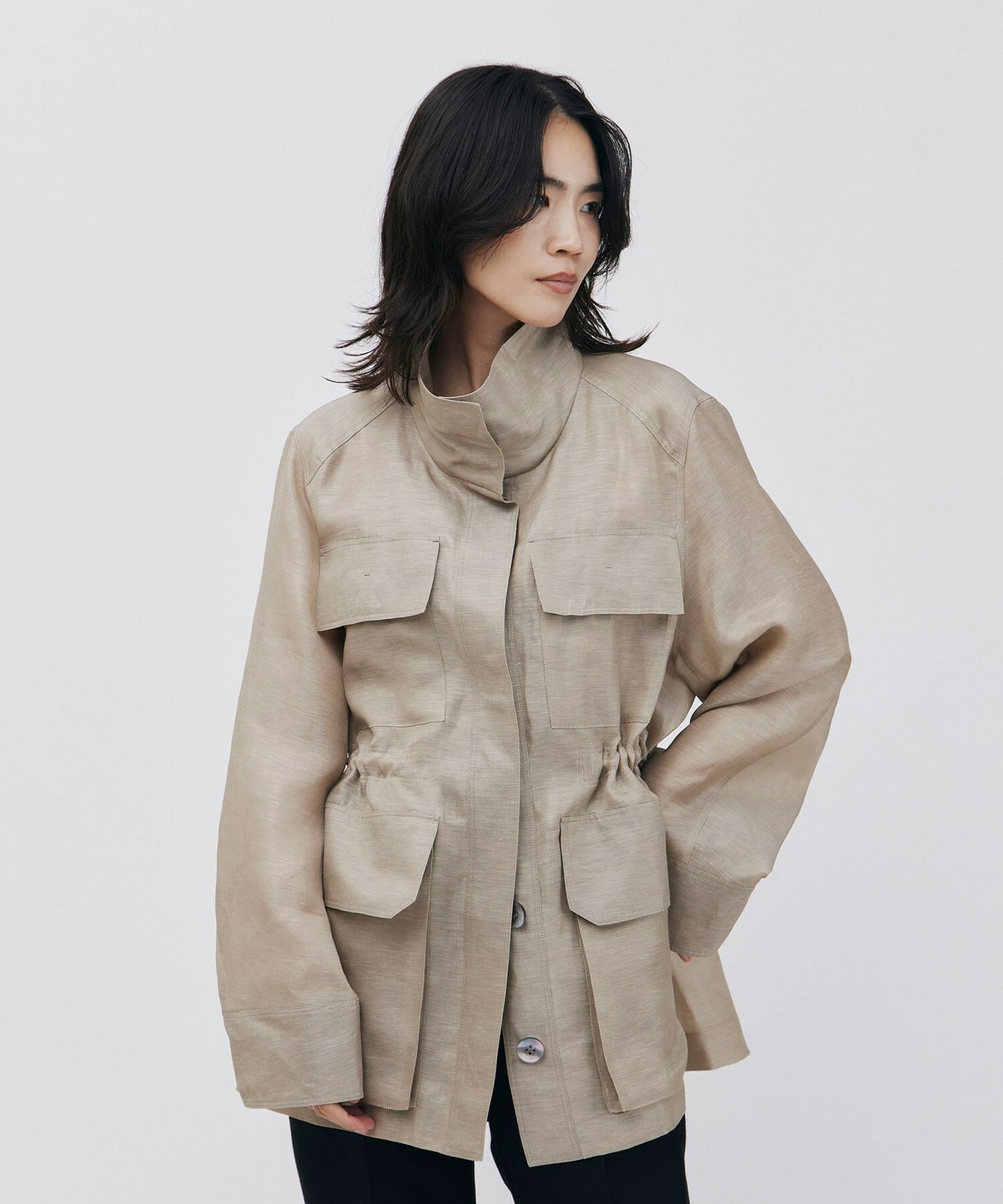 【unbilanc】カッスルブルゾン 詳細画像 ベージュ 1