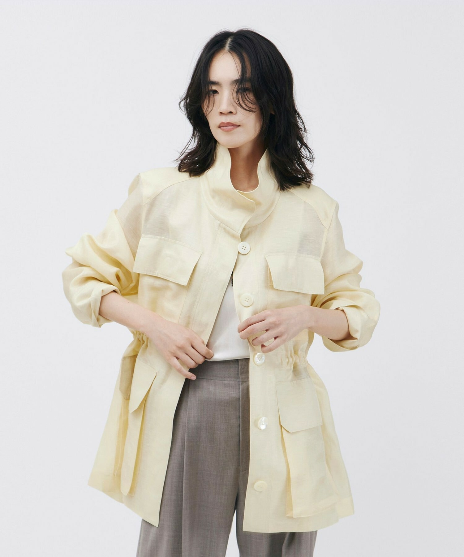 【unbilanc】カッスルブルゾン 詳細画像 イエロー 1