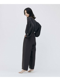 【unbilanc】フォードワイドパンツ 詳細画像 ブラウン 2