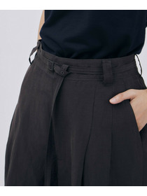 【unbilanc】フォードワイドパンツ 詳細画像 ブラウン 7