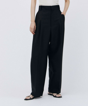 【unbilanc】ストークパンツ 詳細画像 ブラック 1