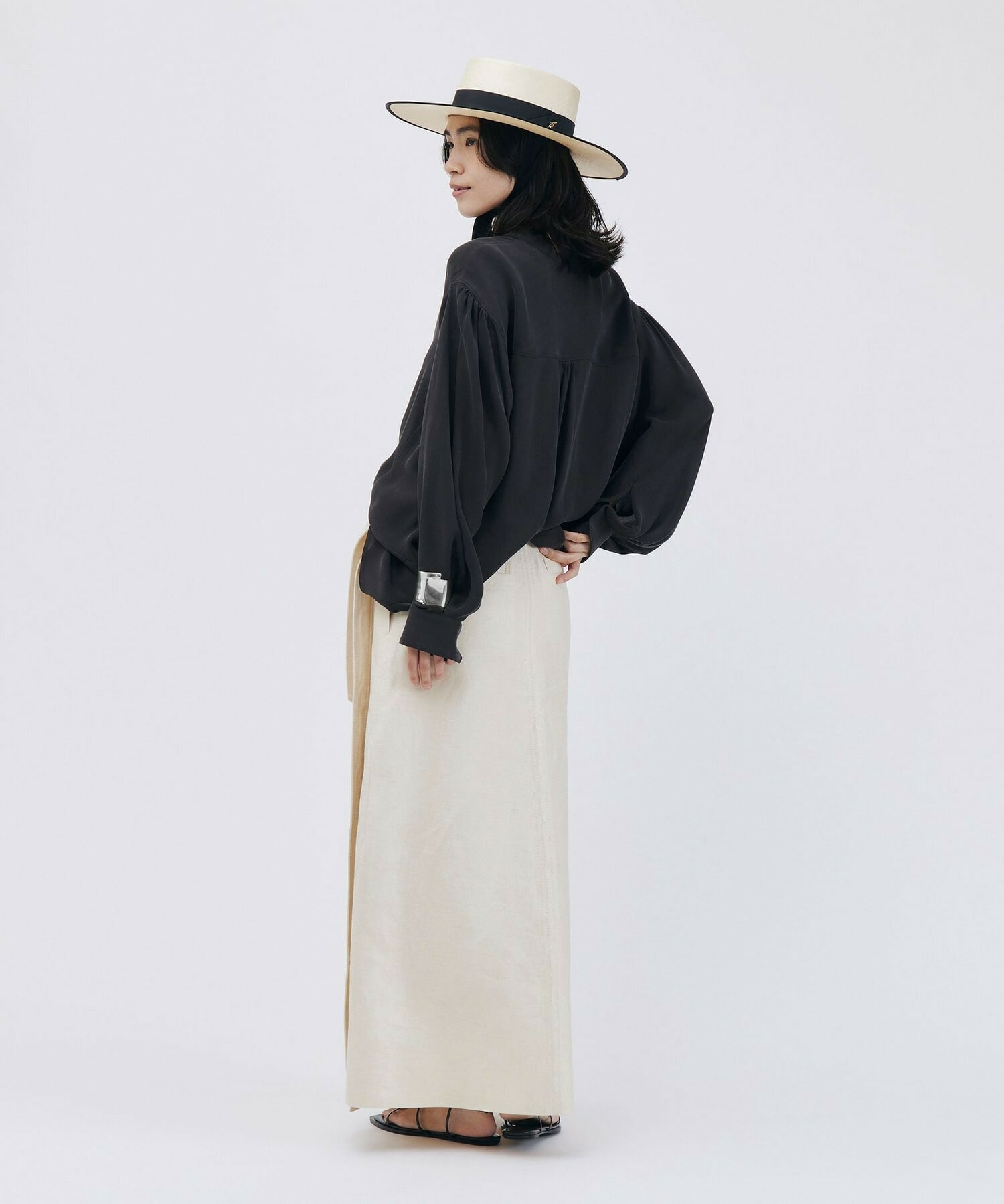 【unbilanc】ブライトンラップスカート 詳細画像 キナリ 17