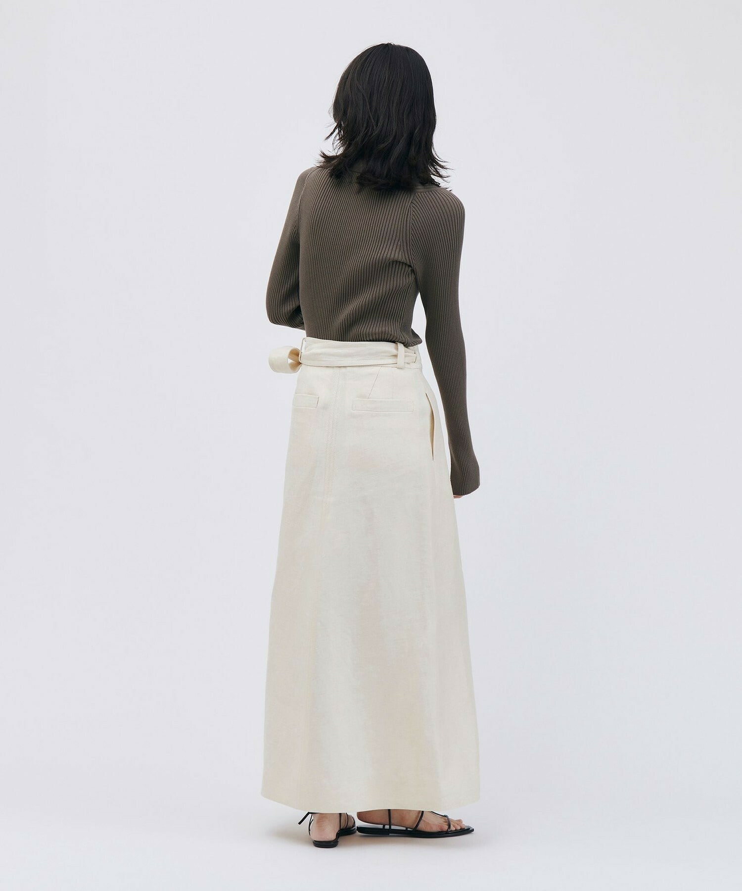 【unbilanc】ブライトンラップスカート 詳細画像 キナリ 3