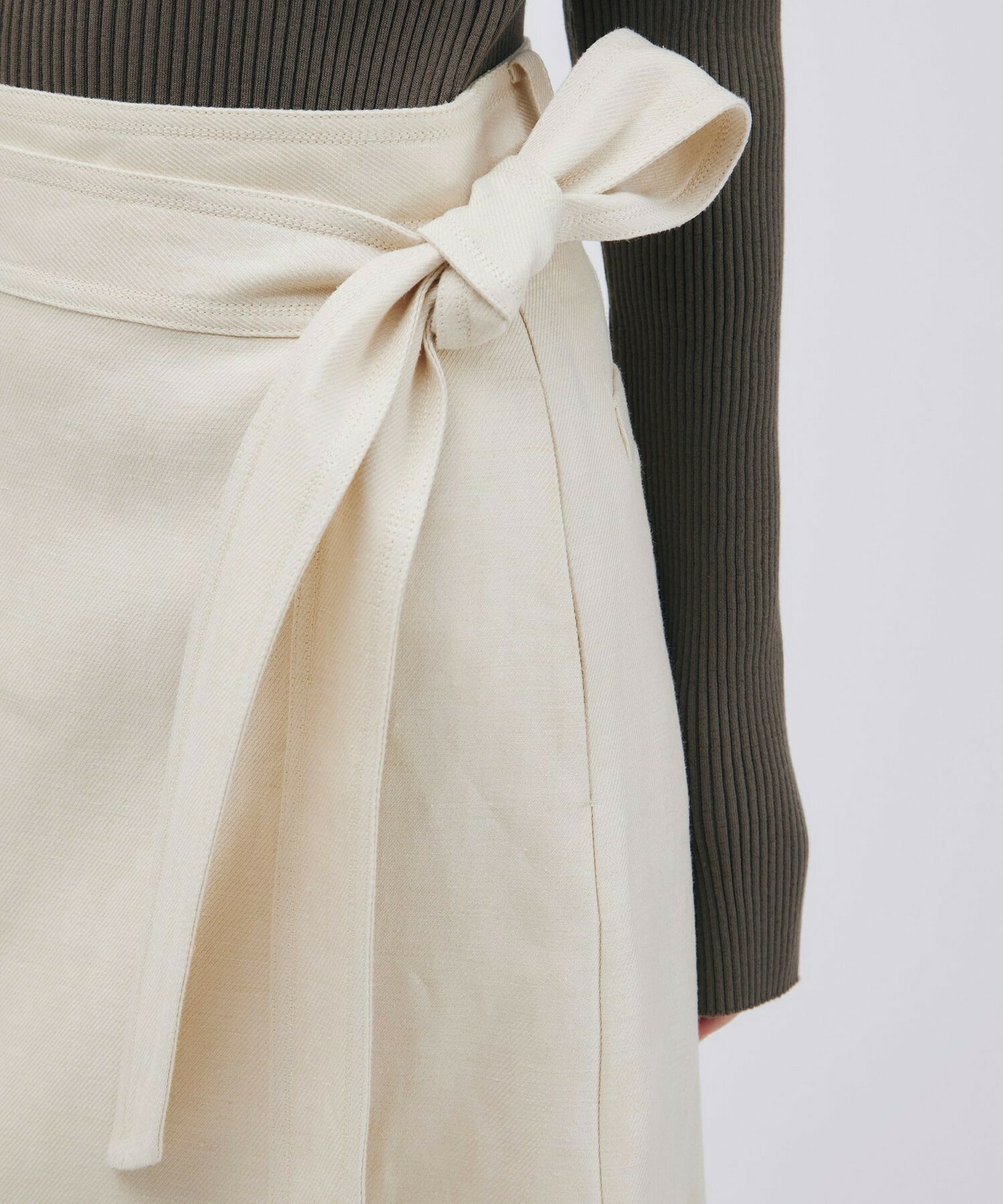 【unbilanc】ブライトンラップスカート 詳細画像 キナリ 6