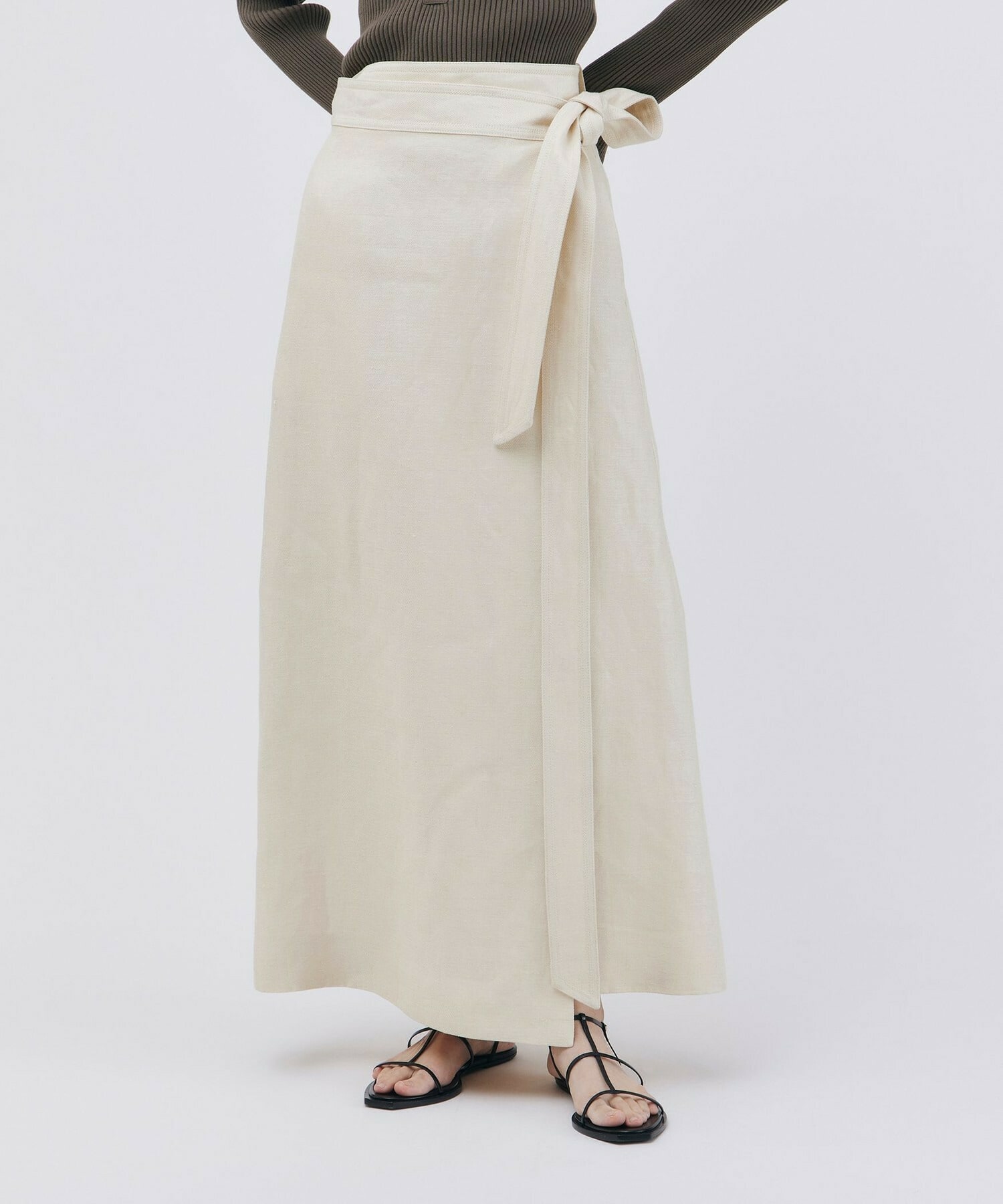 【unbilanc】ブライトンラップスカート 詳細画像 キナリ 1