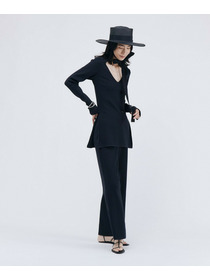 【unbilanc】トルクニットパンツ 詳細画像 ダークネイビー 14