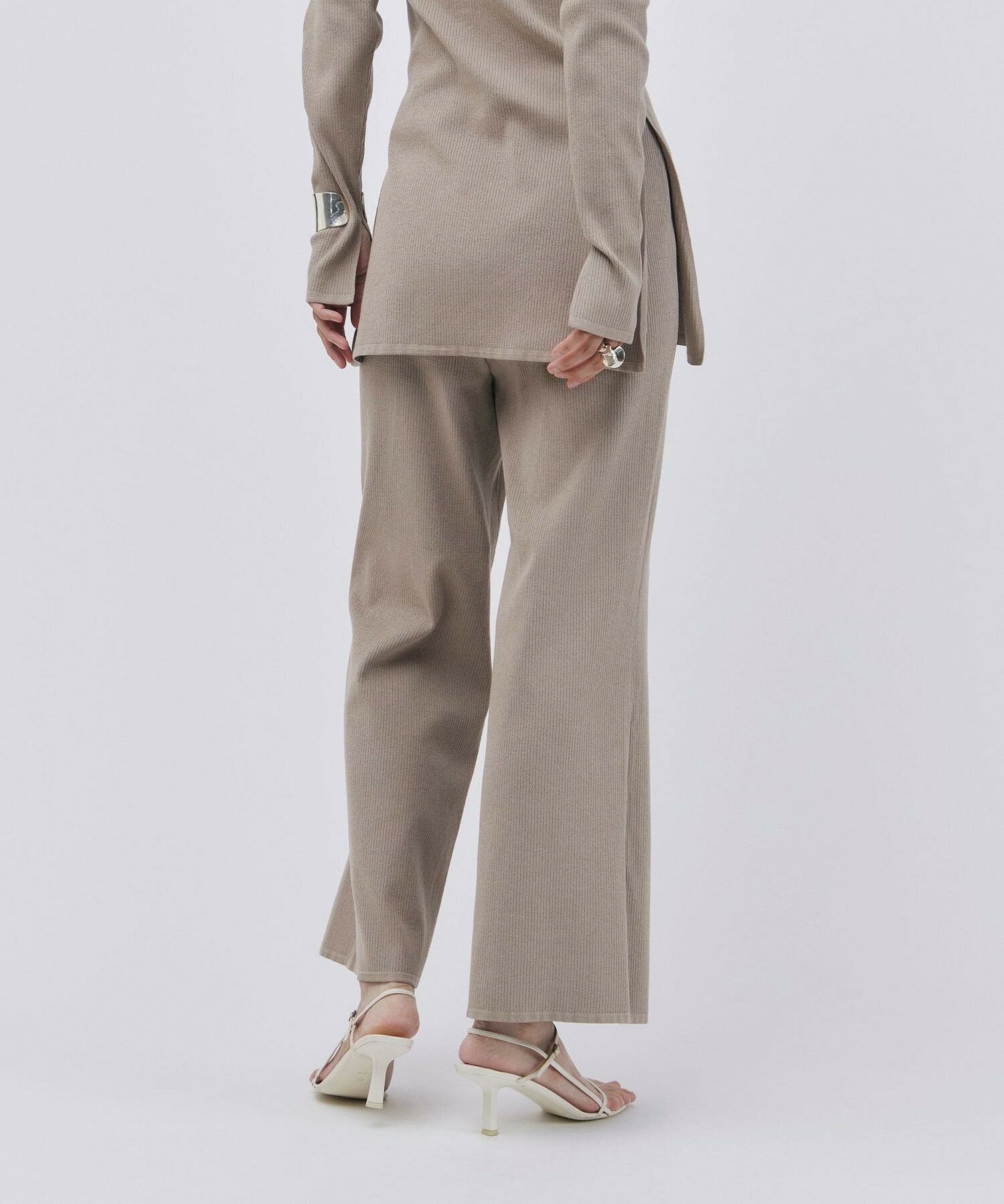 【unbilanc】トルクニットパンツ 詳細画像 ダークネイビー 4