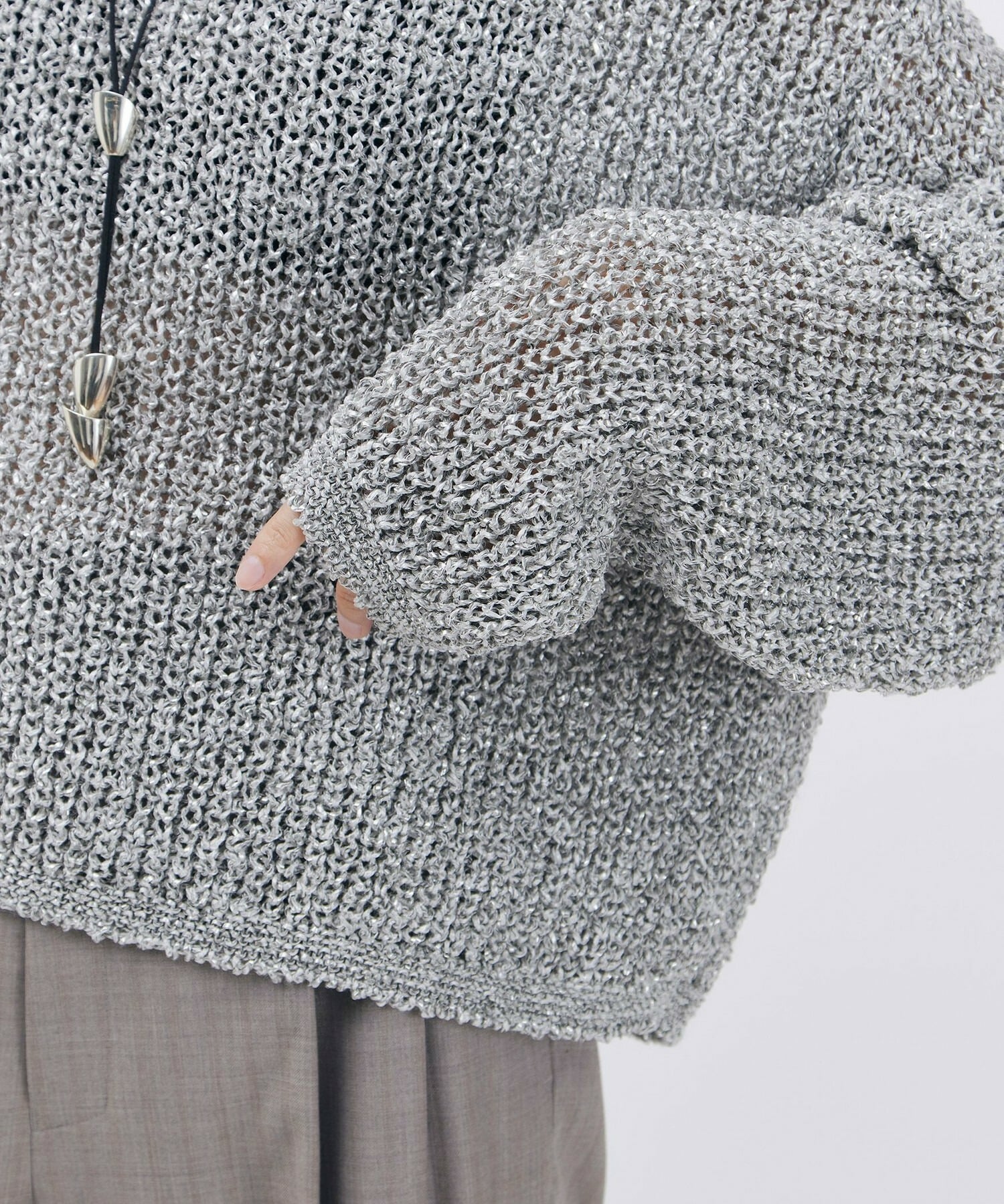 【unbilanc】ルミナニット 詳細画像 シルバー 11