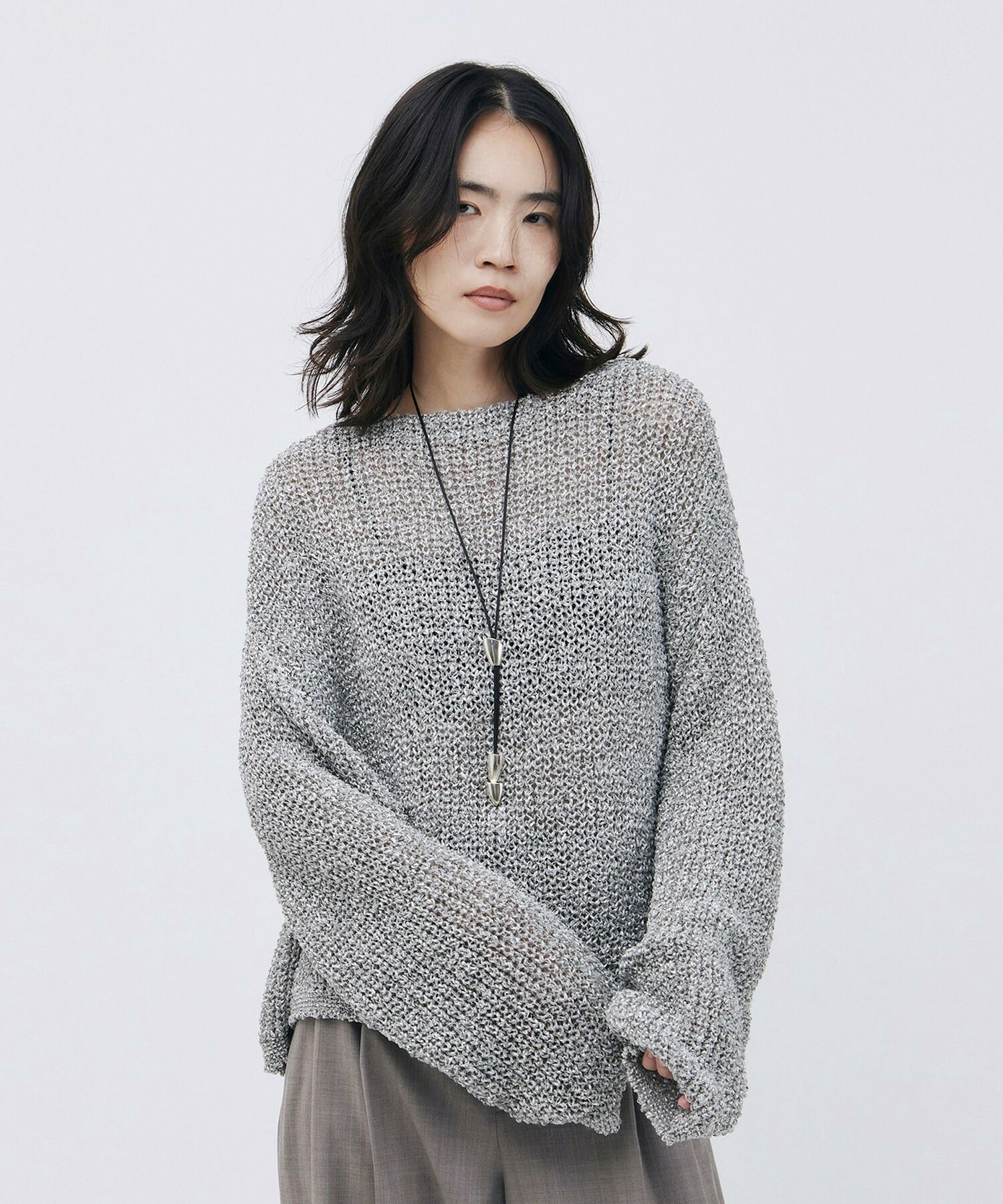 【unbilanc】ルミナニット 詳細画像 シルバー 1