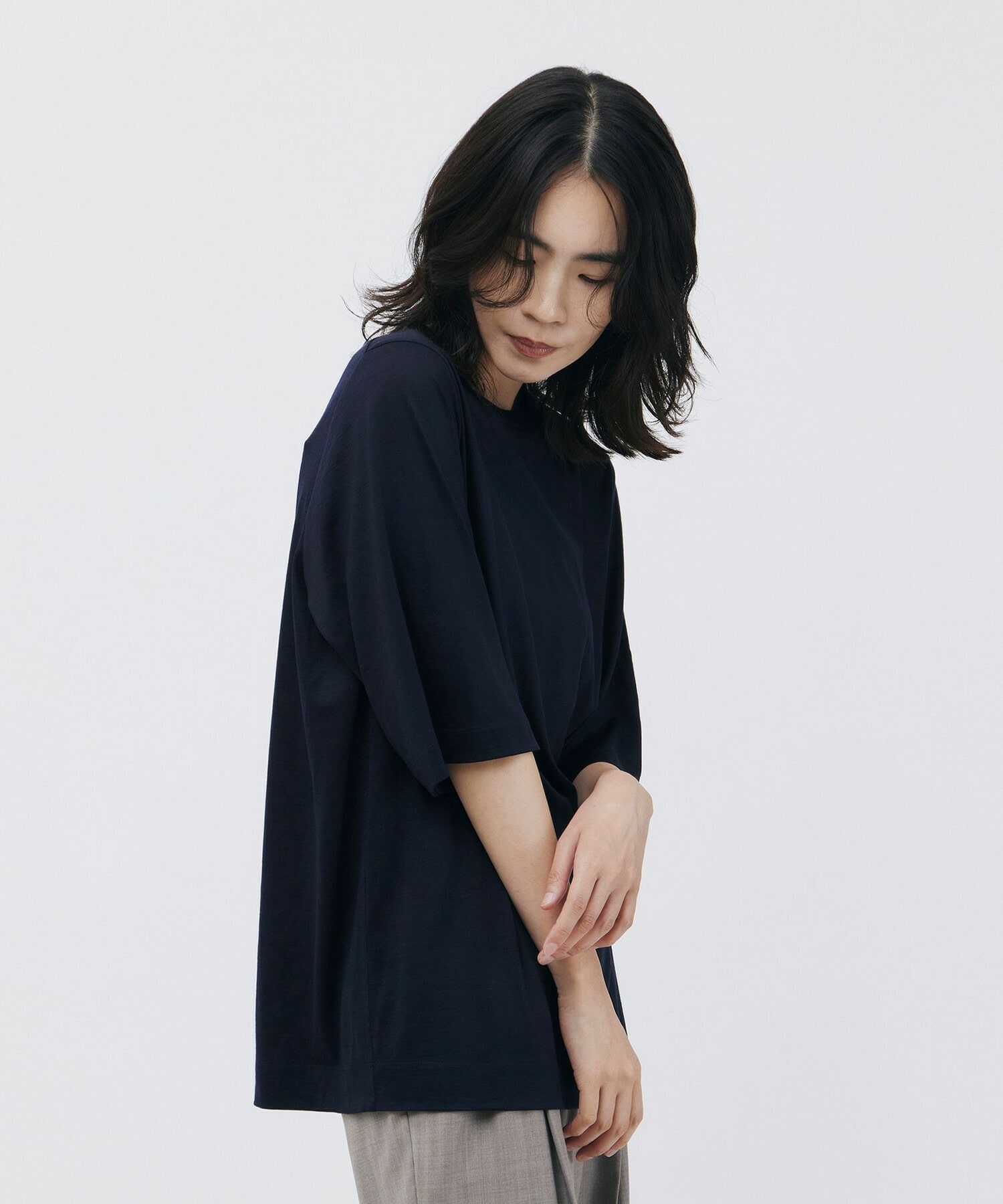 【unbilanc】ラナTシャツ 詳細画像 ネイビー 11