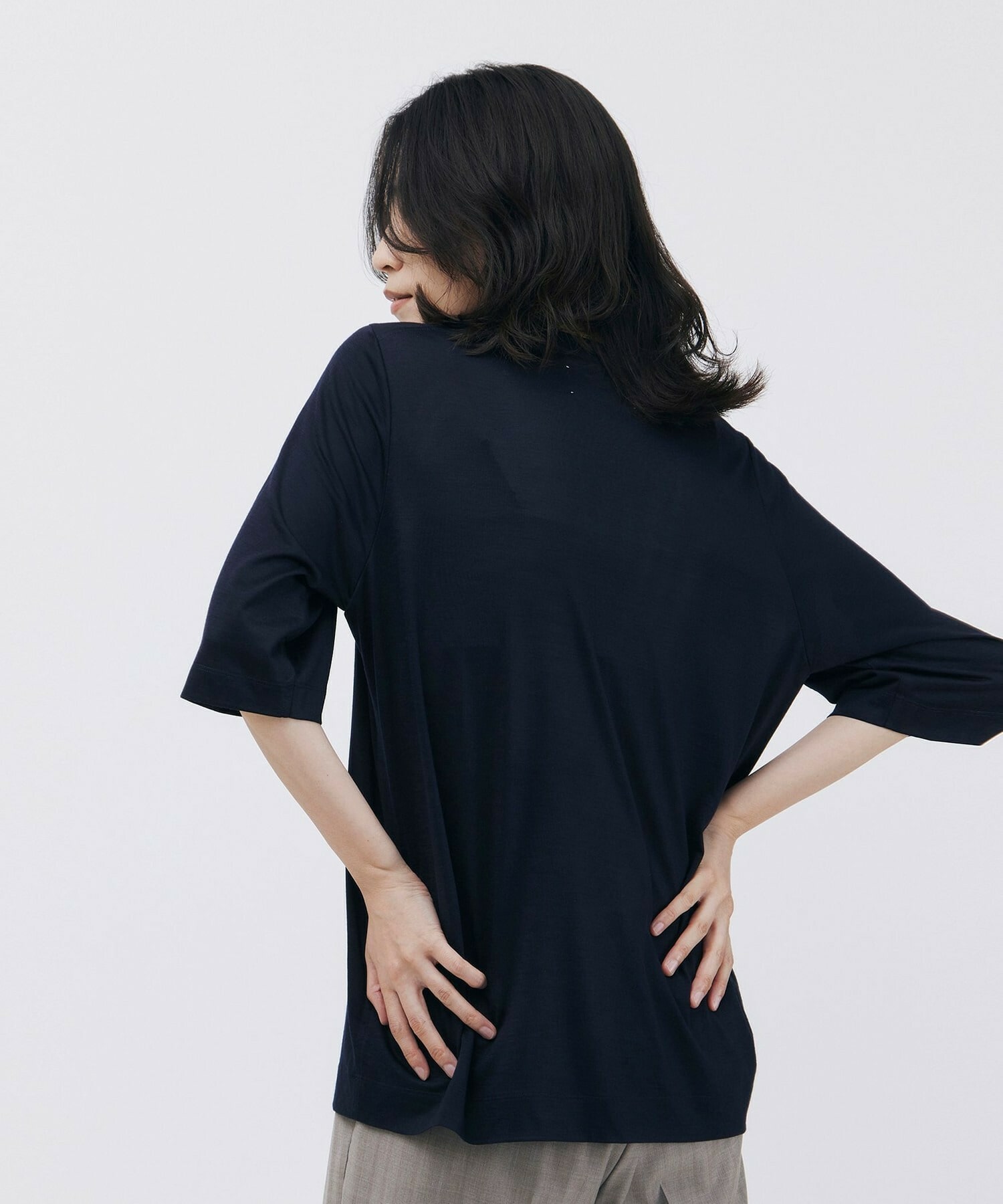 【unbilanc】ラナTシャツ 詳細画像 ネイビー 12