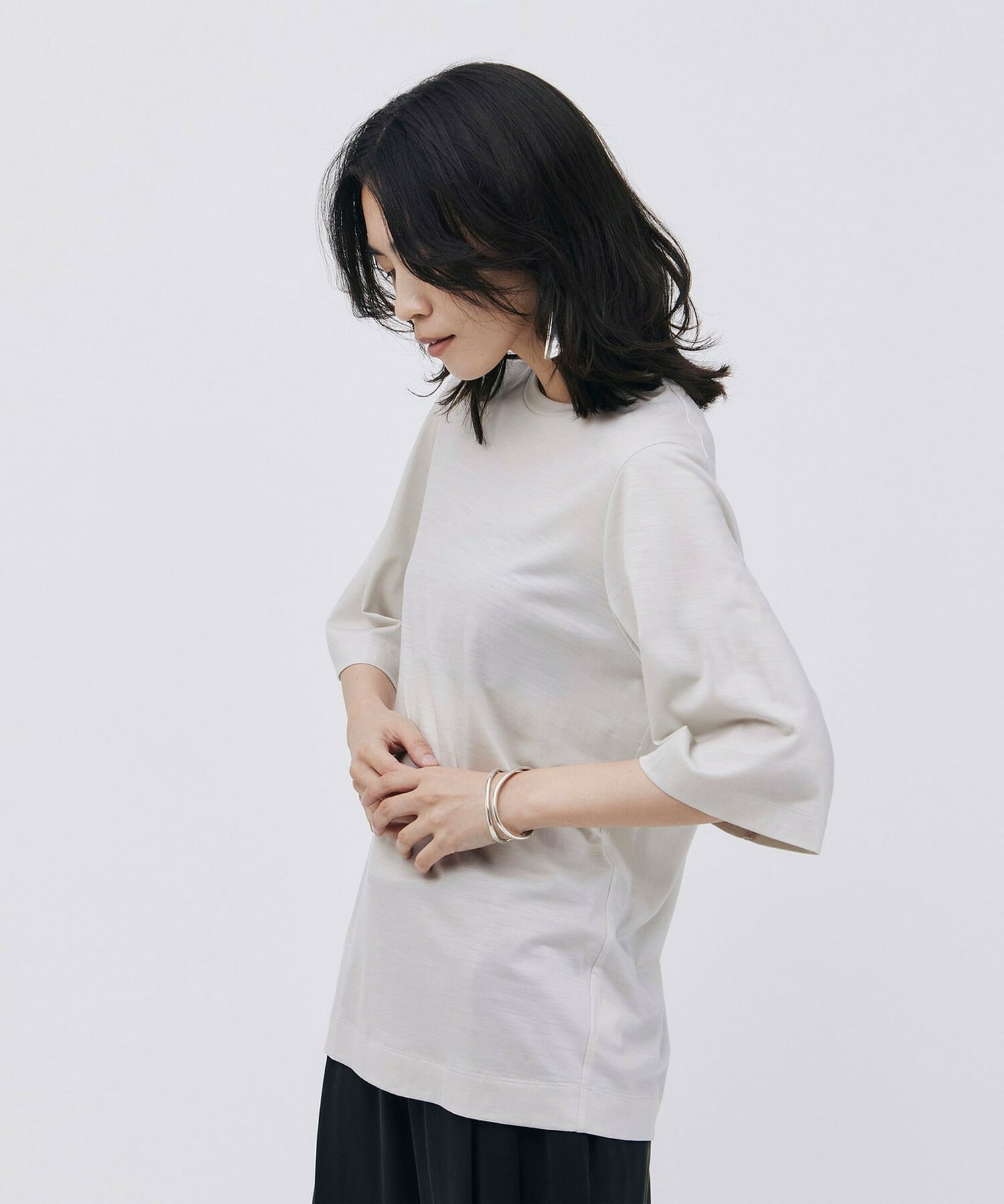 【unbilanc】ラナTシャツ 詳細画像 ネイビー 13