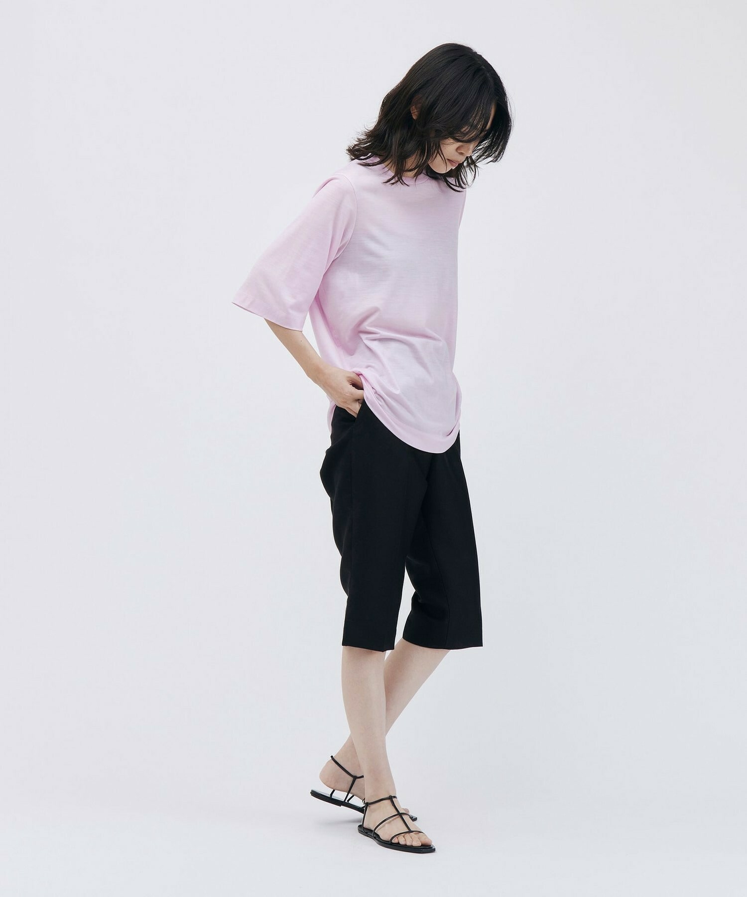 【unbilanc】ラナTシャツ 詳細画像 ネイビー 2