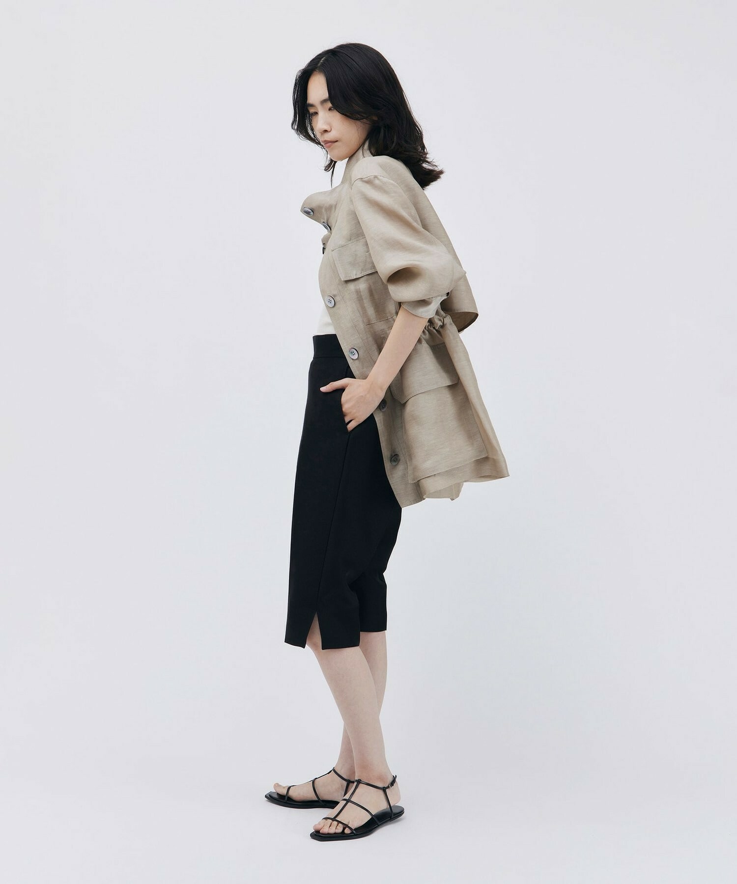 【unbilanc】トゥーバタンク 詳細画像 ブラック 9