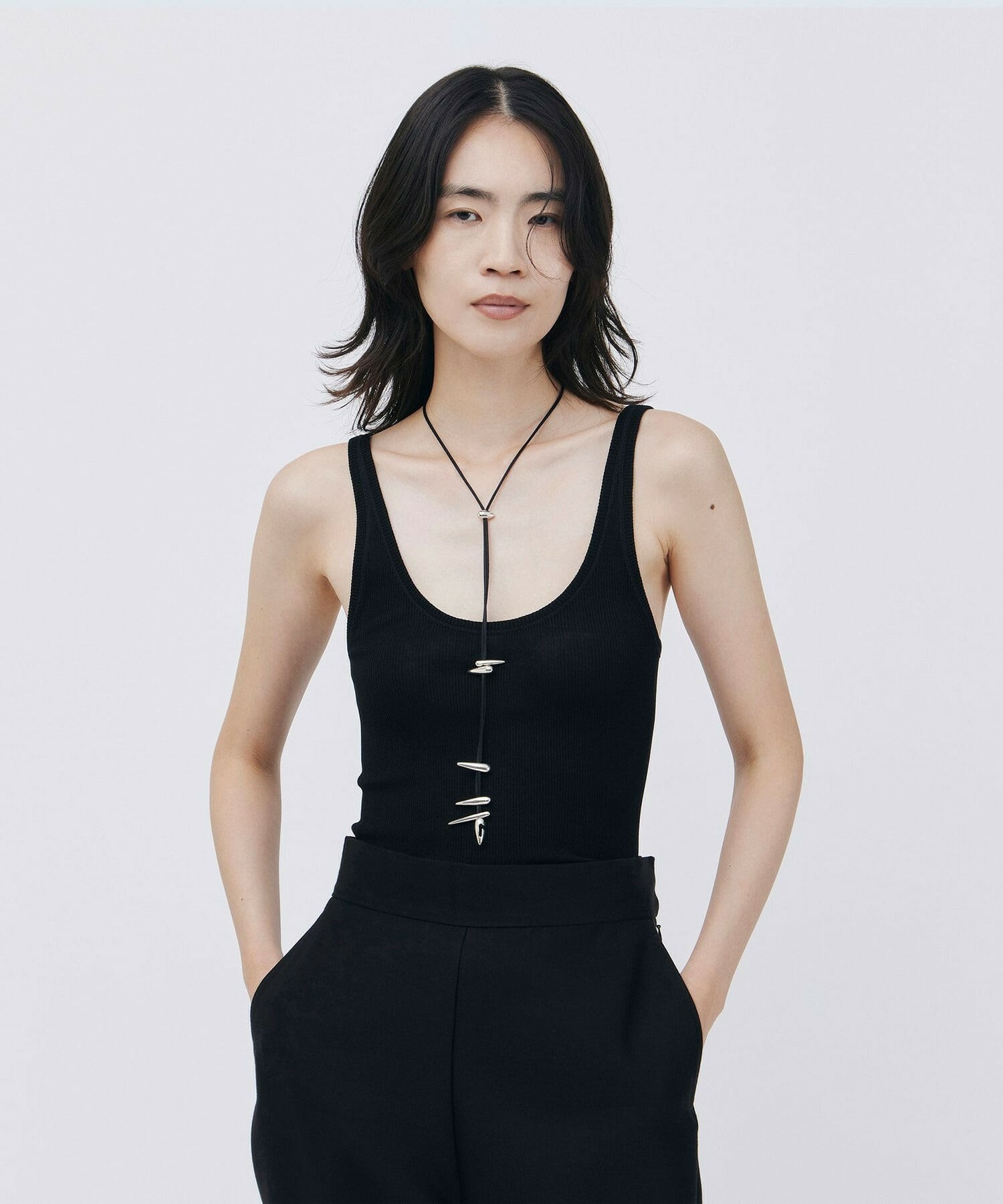 【unbilanc】トゥーバタンク 詳細画像 ブラック 1