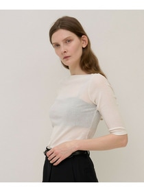 【unbilanc】テネルボートネック 詳細画像 ホワイト 10