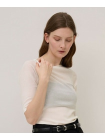 【unbilanc】テネルボートネック 詳細画像 ホワイト 9