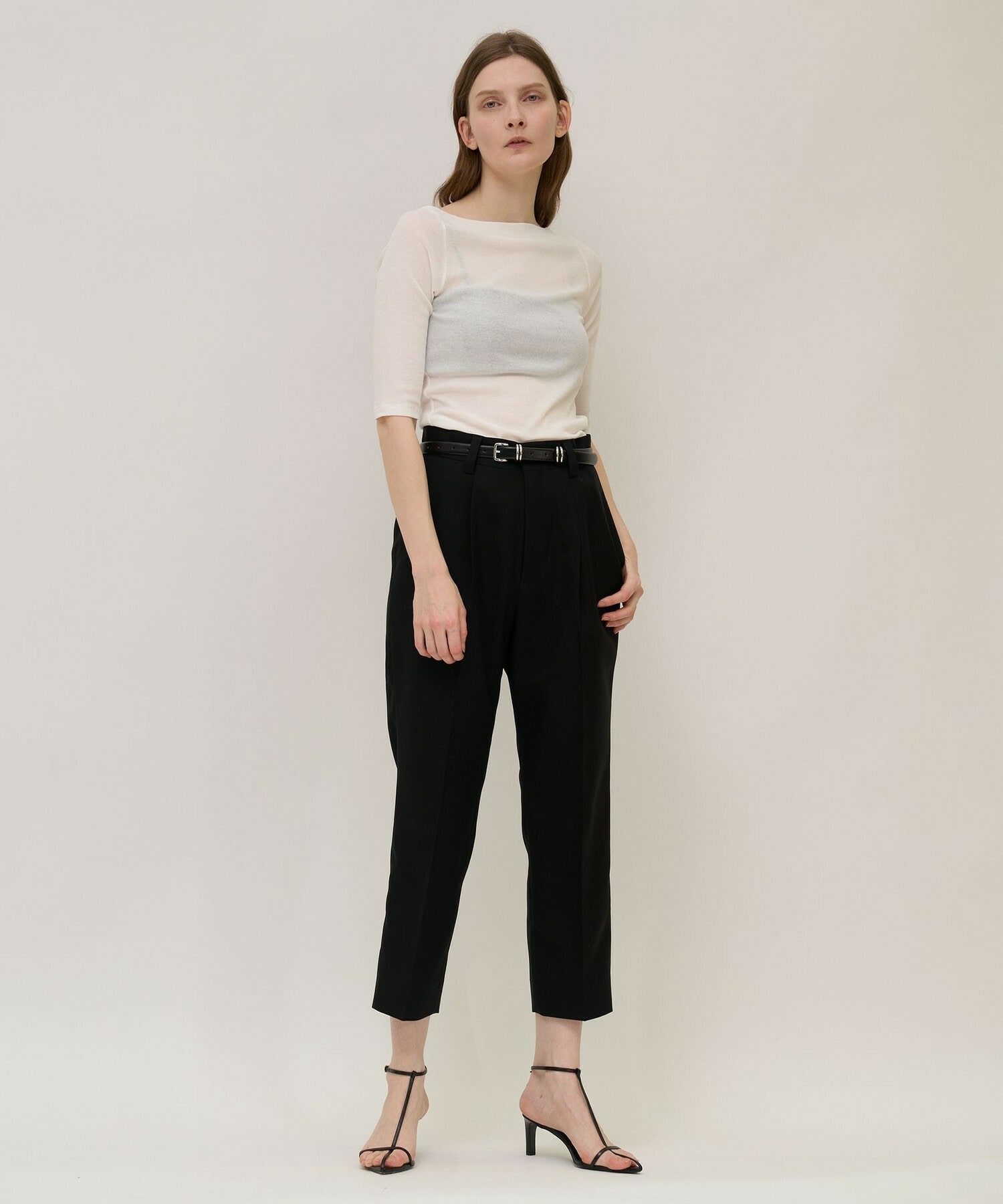 【unbilanc】テネルボートネック 詳細画像 ホワイト 8