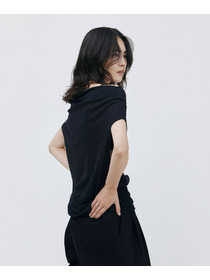 【unbilanc】テネルノースリーブ 詳細画像 ブラック 4