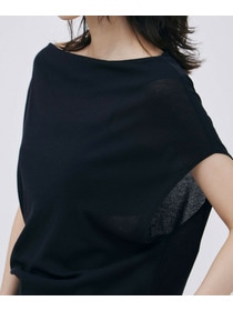 【unbilanc】テネルノースリーブ 詳細画像 ブラック 6