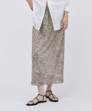 【unbilanc】シャングリラスカート 詳細画像 グレー 1