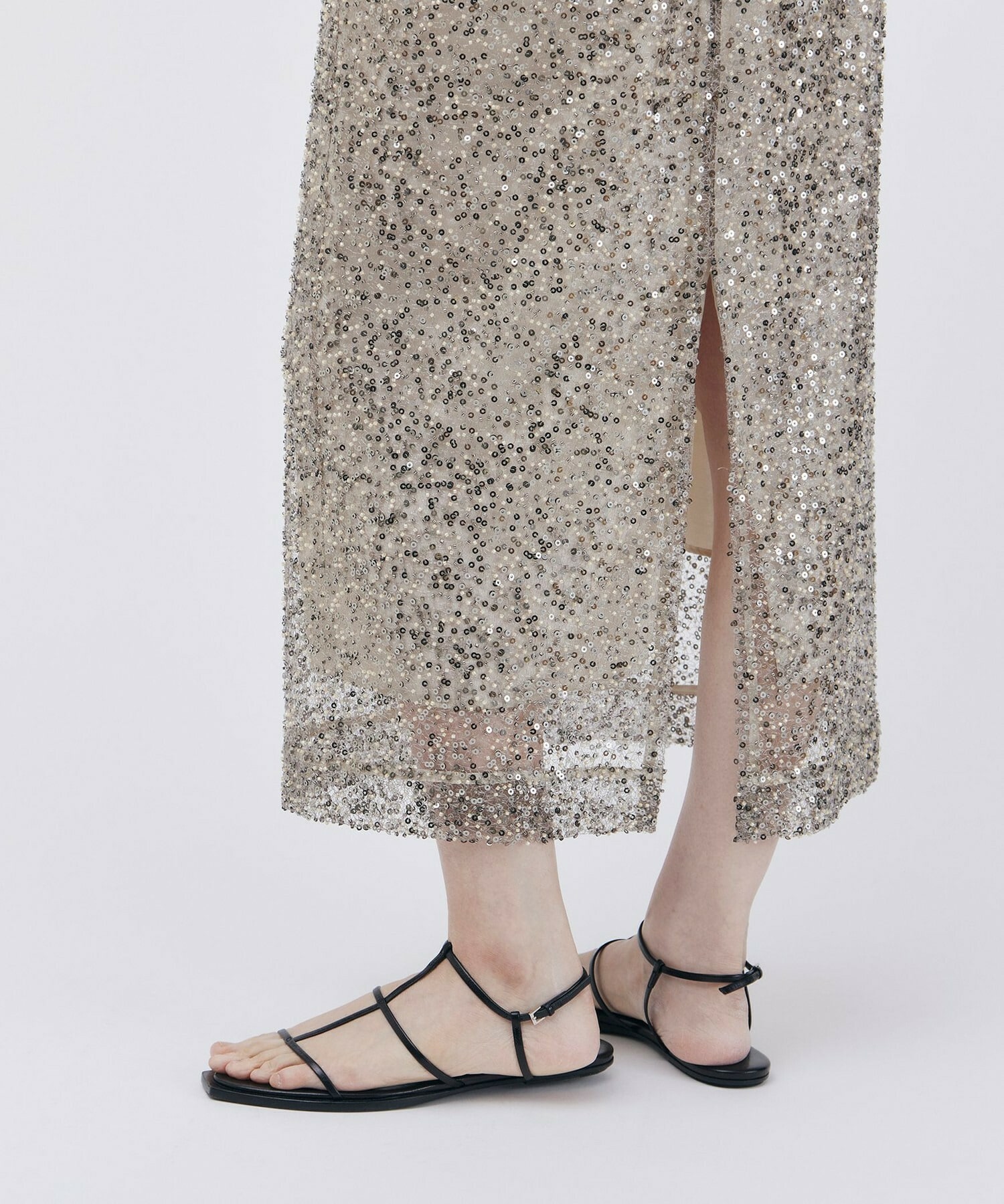 【unbilanc】シャングリラスカート 詳細画像 グレー 5