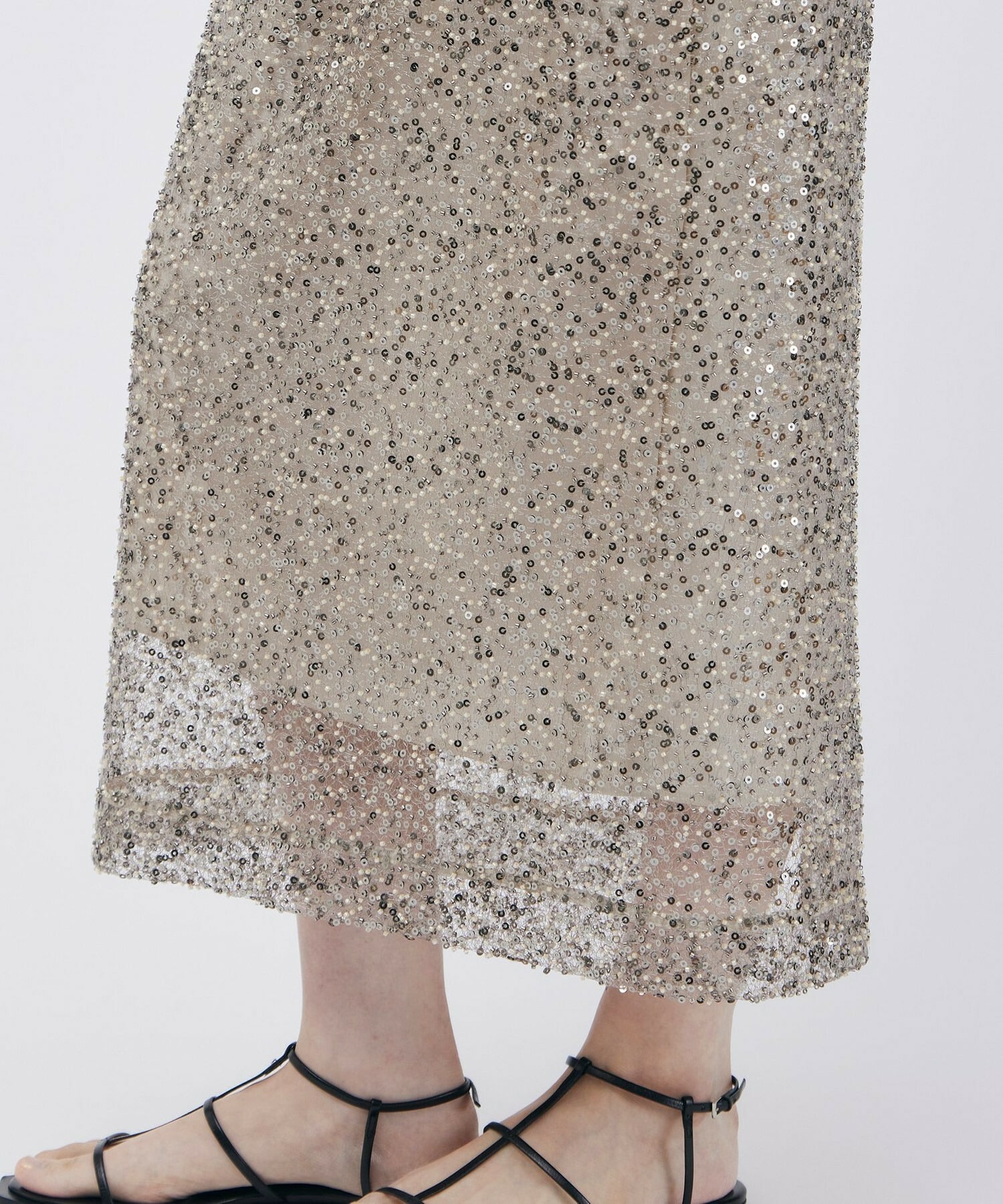 【unbilanc】シャングリラスカート 詳細画像 グレー 6