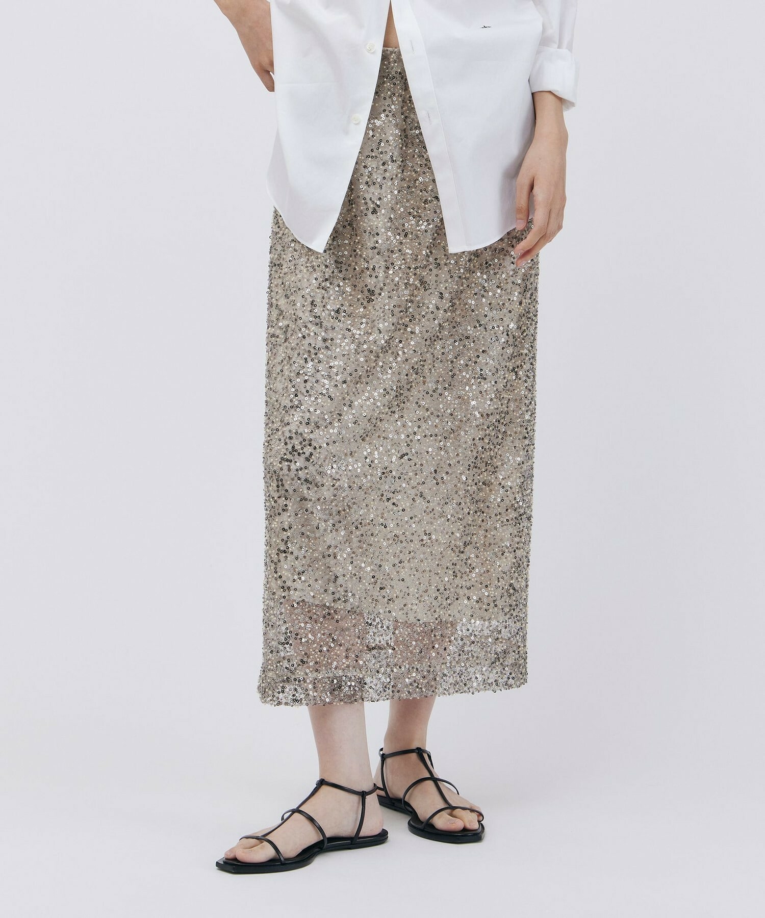 【unbilanc】シャングリラスカート 詳細画像 グレー 1