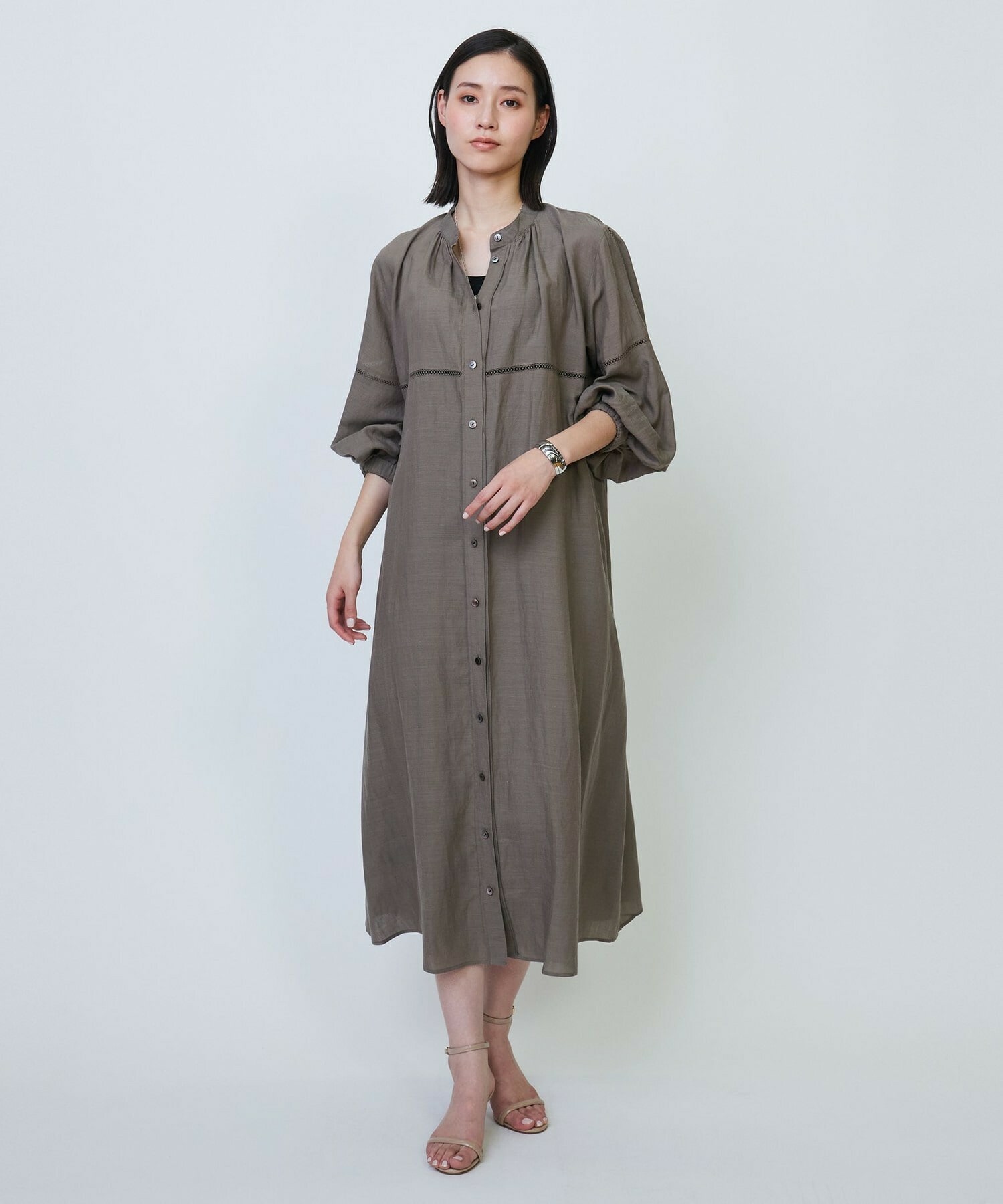 【L'EQUIPE】［eclat 2026年5月号掲載商品］ラインバングル20mm 詳細画像 シルバー 9