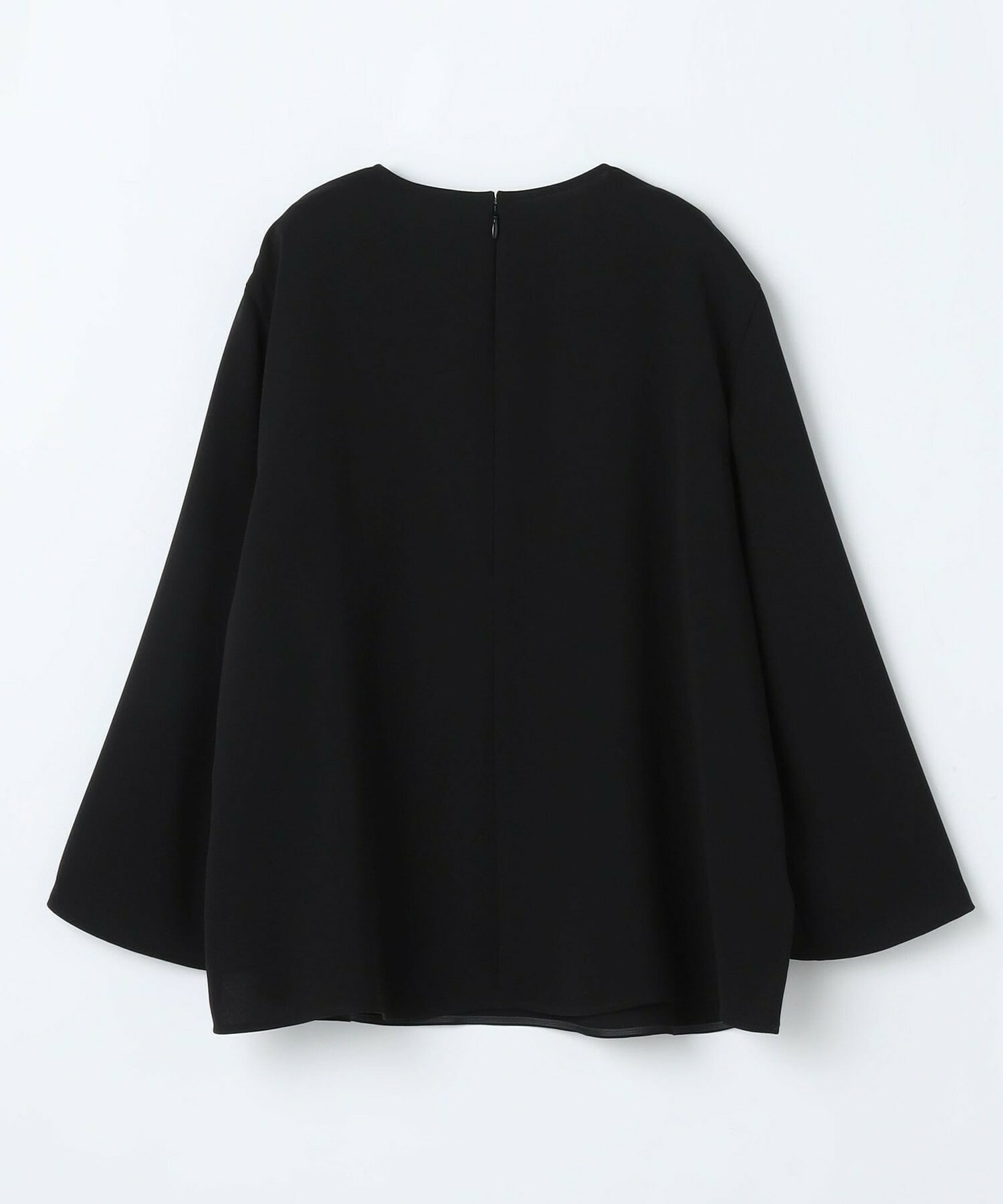 【L'EQUIPE】トリアセライトダブルクロスブラウス 詳細画像 ブラック 10