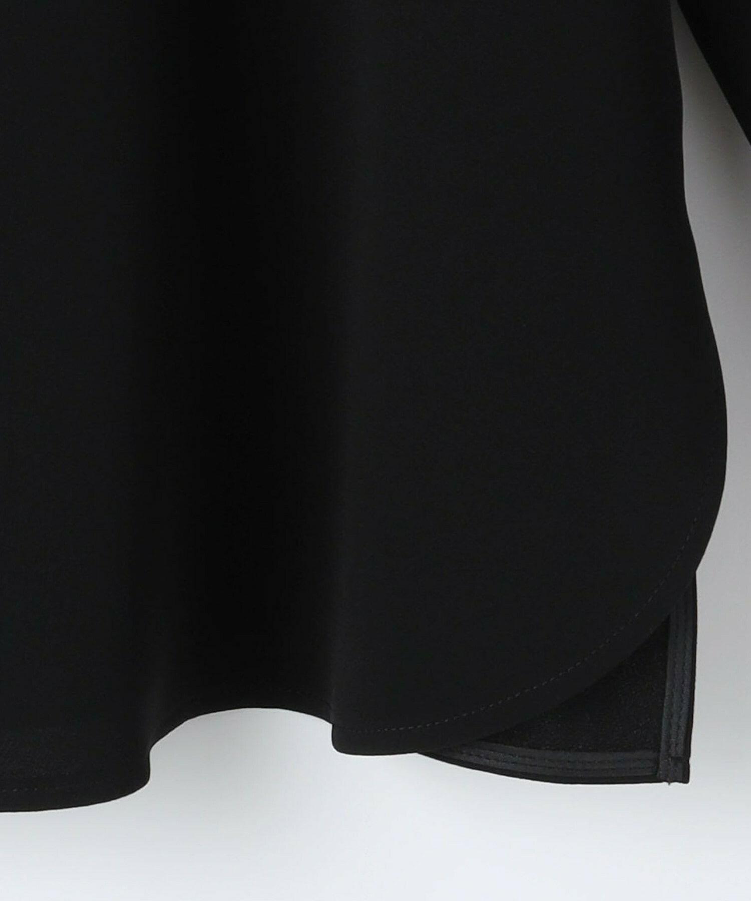 【L'EQUIPE】トリアセライトダブルクロスブラウス 詳細画像 ブラック 13