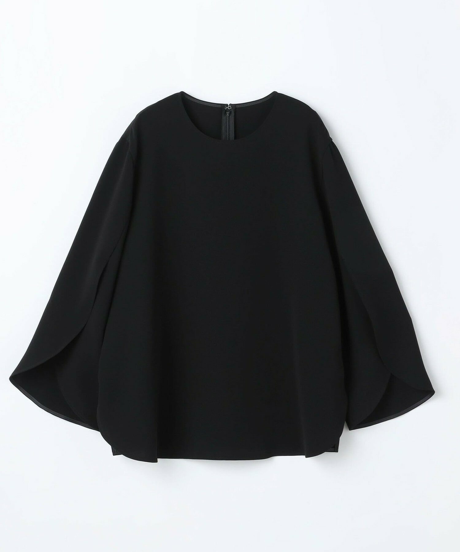 【L'EQUIPE】トリアセライトダブルクロスブラウス 詳細画像 ブラック 9