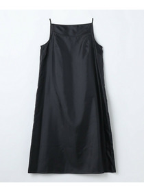 【L'EQUIPE】シフォンドット箔プリントワンピース 詳細画像 ブラック 14