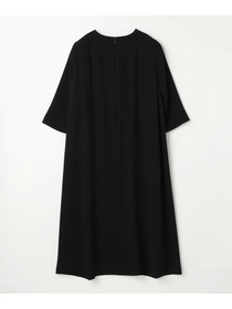 【L'EQUIPE】バックサテンワンピース 詳細画像 ブラック 1