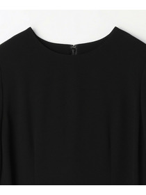 【L'EQUIPE】バックサテンワンピース 詳細画像 ブラック 2