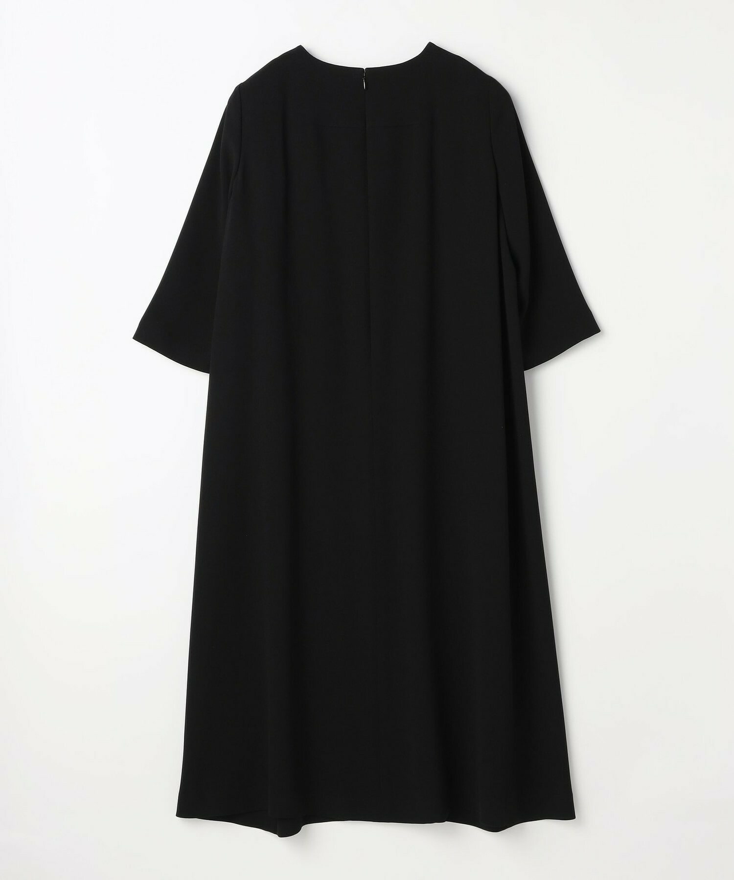 【L'EQUIPE】バックサテンワンピース 詳細画像 ブラック 1