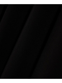 【L'EQUIPE】バックサテンプリーツスカート 詳細画像 ブラック 5