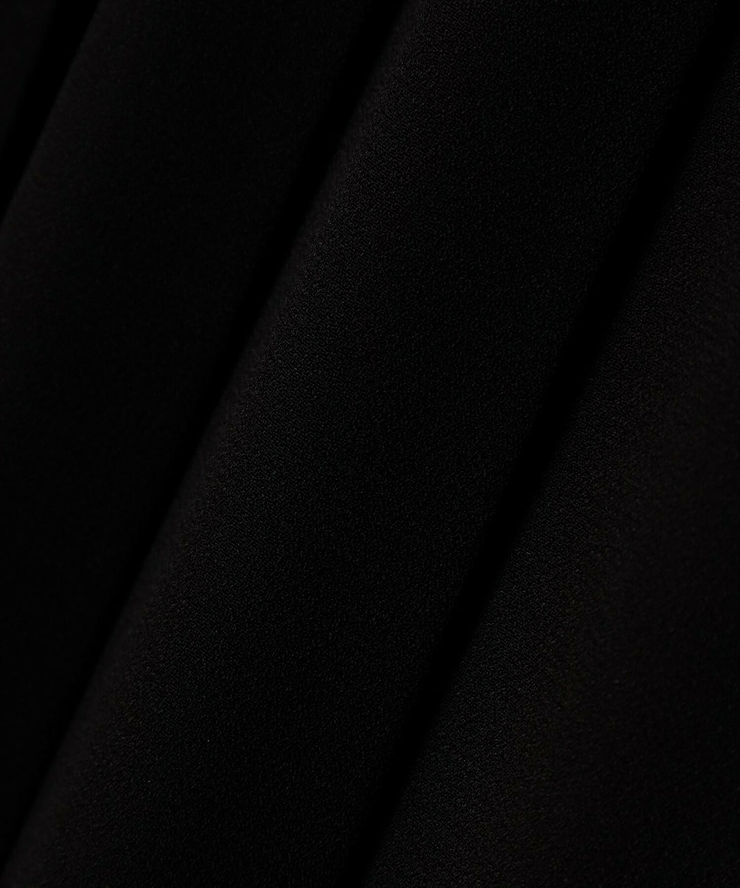 【L'EQUIPE】バックサテンプリーツスカート 詳細画像 ブラック 5