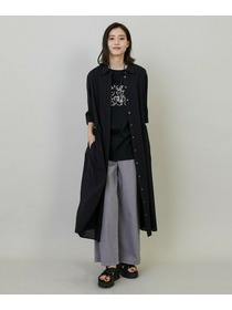 【L'EQUIPE】9ozストレッチデニムパンツ 詳細画像 グレー 1