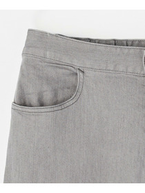 【L'EQUIPE】9ozストレッチデニムパンツ 詳細画像 グレー 21